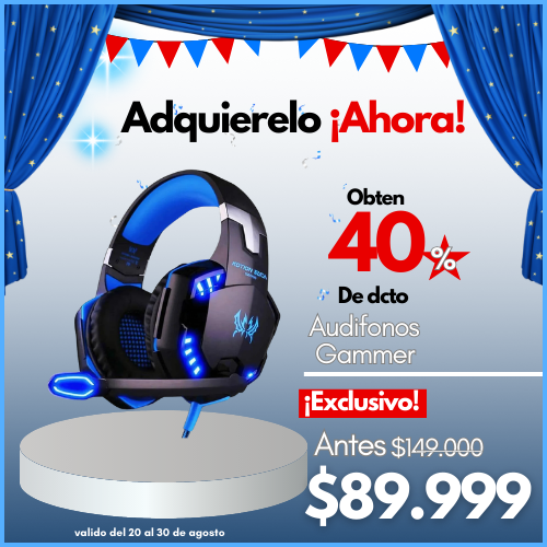 Diadema Gammer Azul